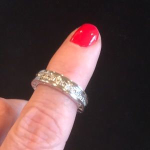 Bulgari Diamond 18K Gold “B.zero1” Eternity Band
